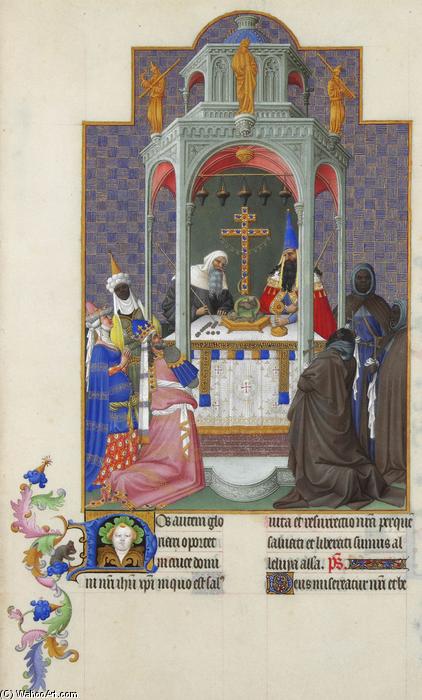 The Exaltation Of The Cross — Limbourg Brothers