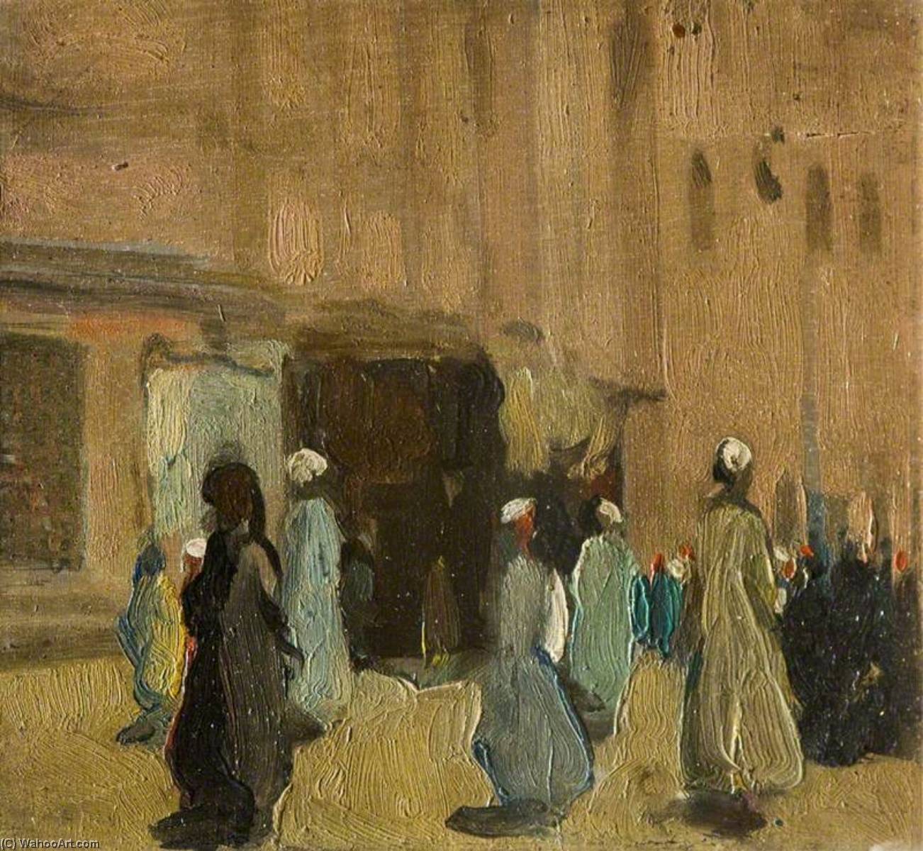 Street Scene In Algiers — Gerald Festus Kelly
