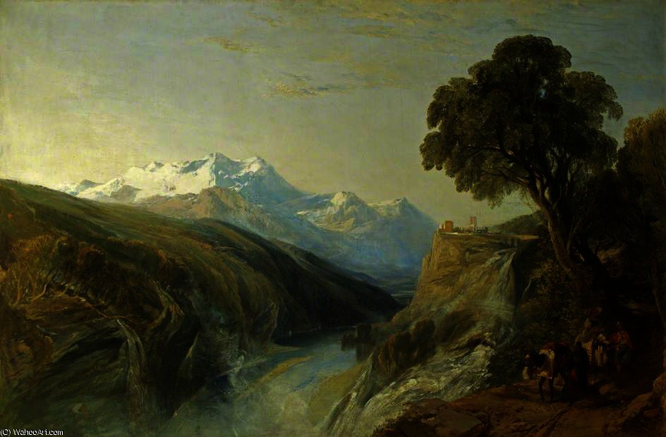 An Alpine Scene — Уильям Джеймс Мюллер
