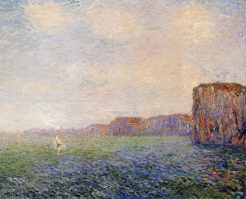 Cliffs By The Sea — Gustave Loiseau