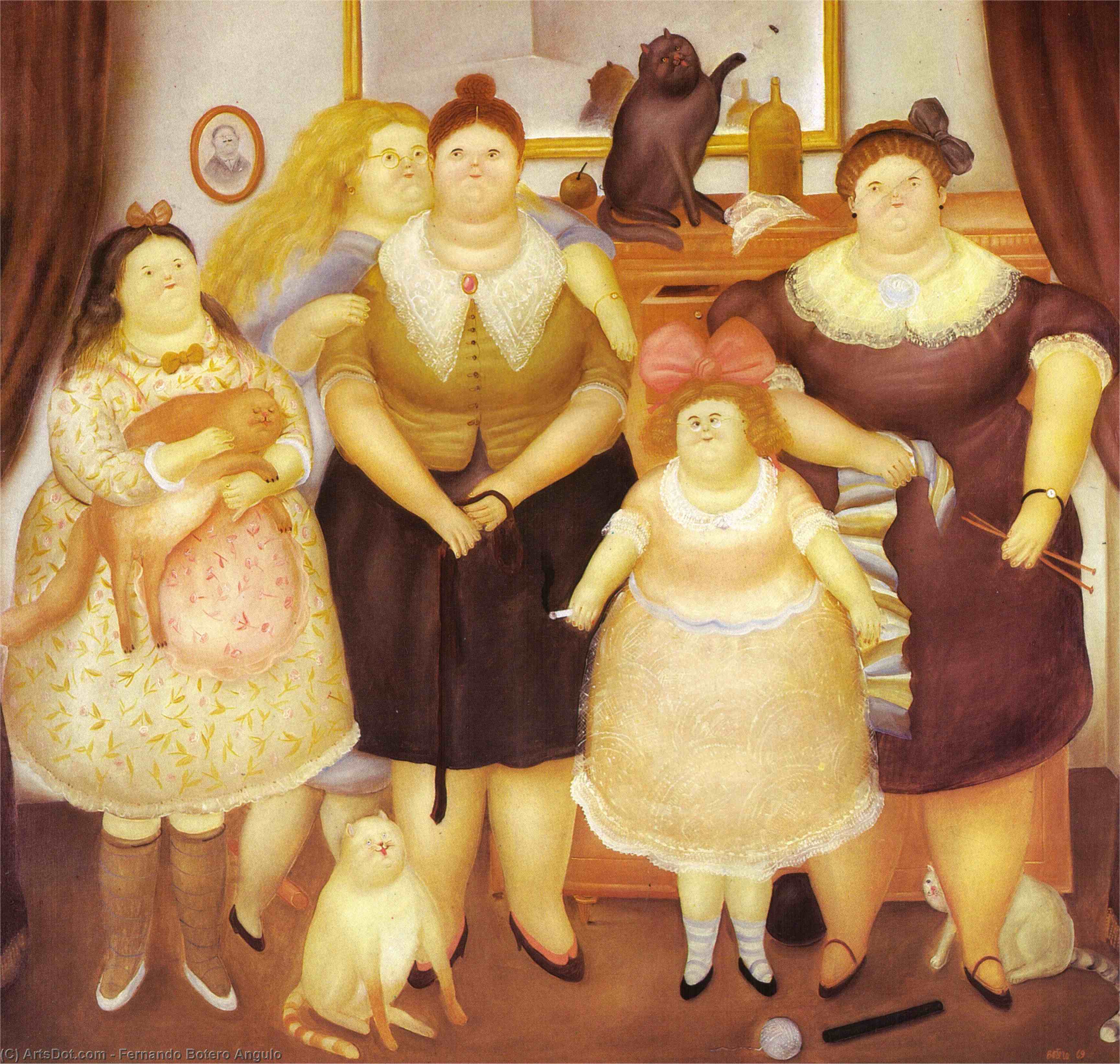 Les Soeurs — Фернандо Ботеро
