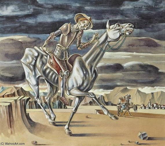 Don Quixote And Sancho Panza — Victor Borisov Mtov