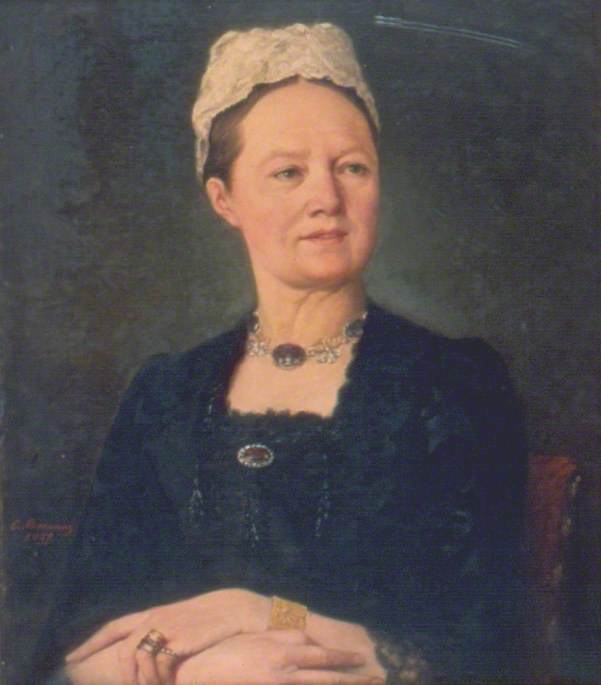 Lady Elizabeth Mowbray (1823–1899) — Attilio Baccani