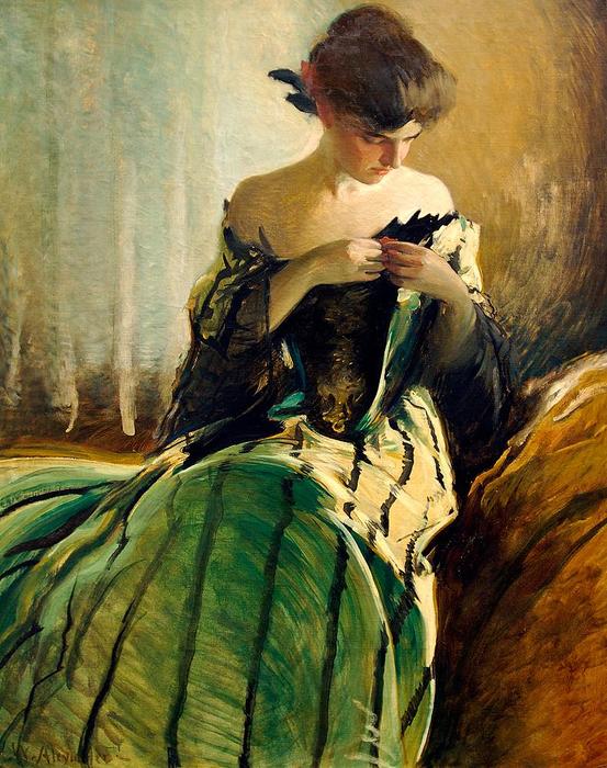 Study In Black And Green — Джон Уайт Александр