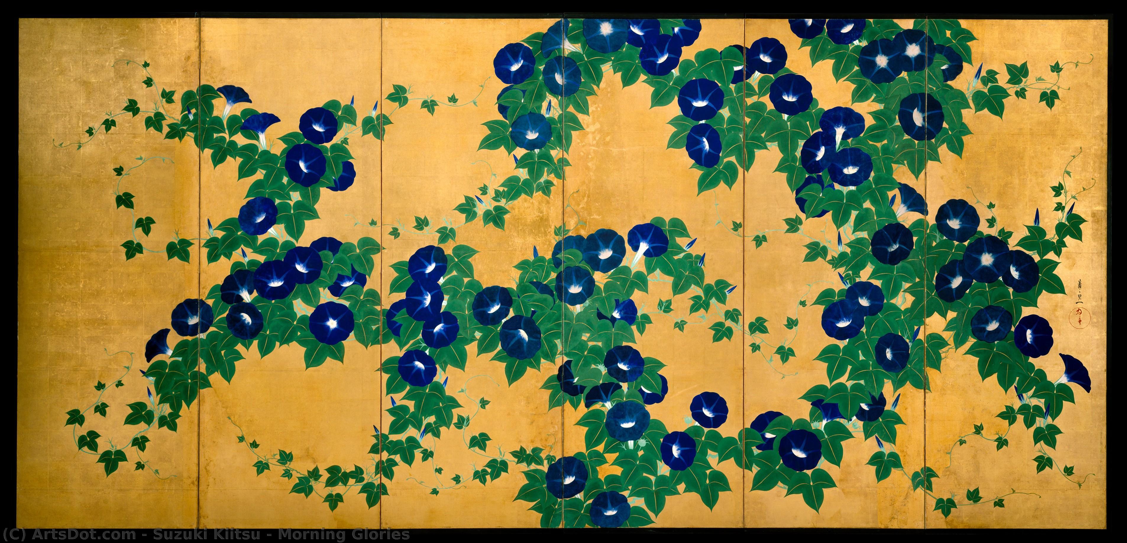 Morning Glories — Suzuki Kiitsu