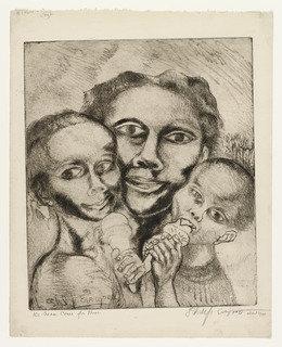 Ice Cream Cones For Three — Philip Evergood