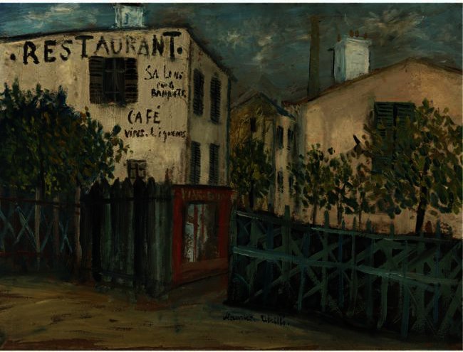 A Corner Of Montmartre — Maurice Utrillo
