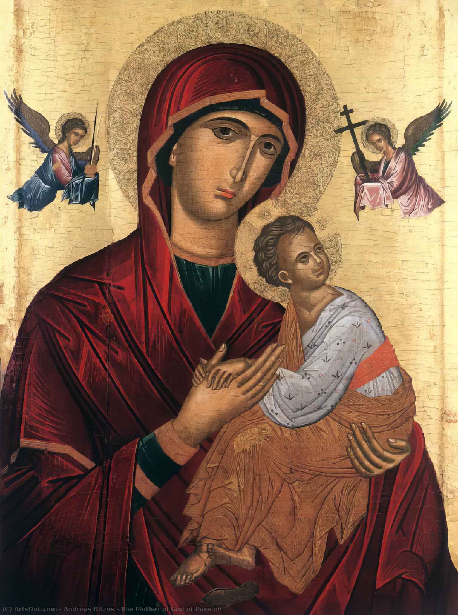 The Mother Of God Of Passion — Andreas Ritzos