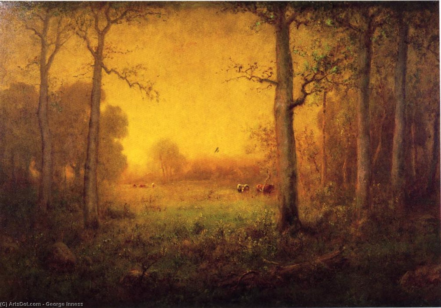 Rural Landscape — George Inness