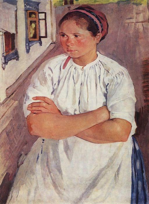 Portrait Of A Nurse — Zinaida Serebriakova