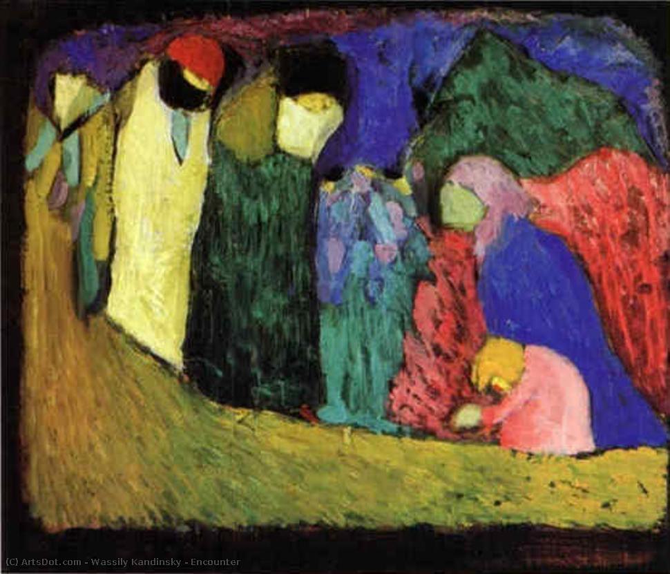 Begegnung — Wassily Wassilyevich Kandinsky