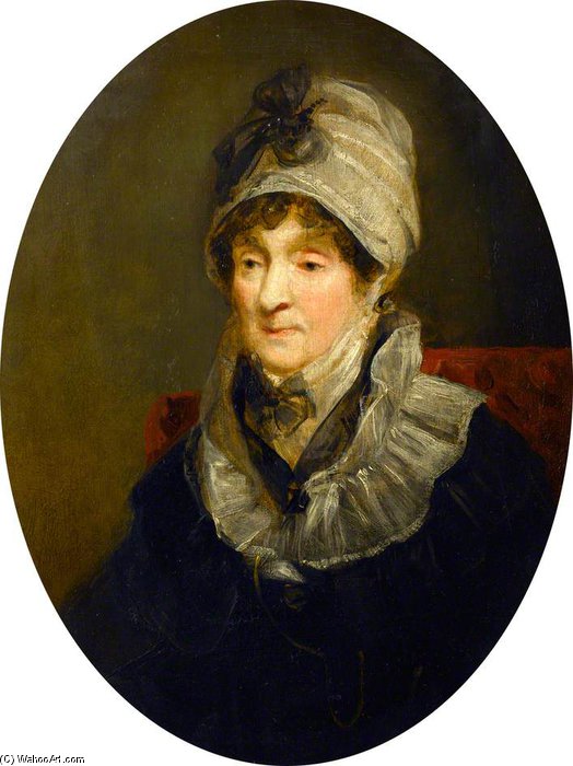 Portrait Of A Lady (mrs Parry, The Mother Of Sir W. E. Parry, Rn) — John Jackson