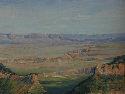 The Painted Desert, (painting) — Mary Agnes Yerkes