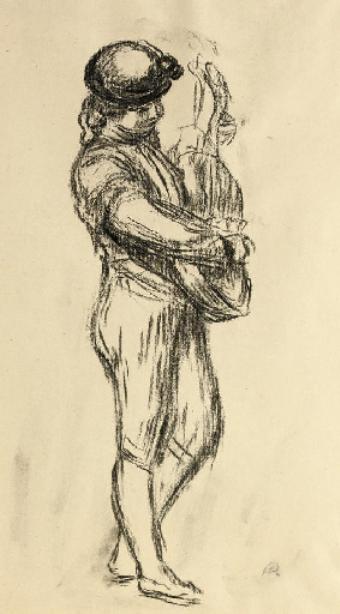 Jeune Musicien À La Guitare — Pierre-auguste Renoir