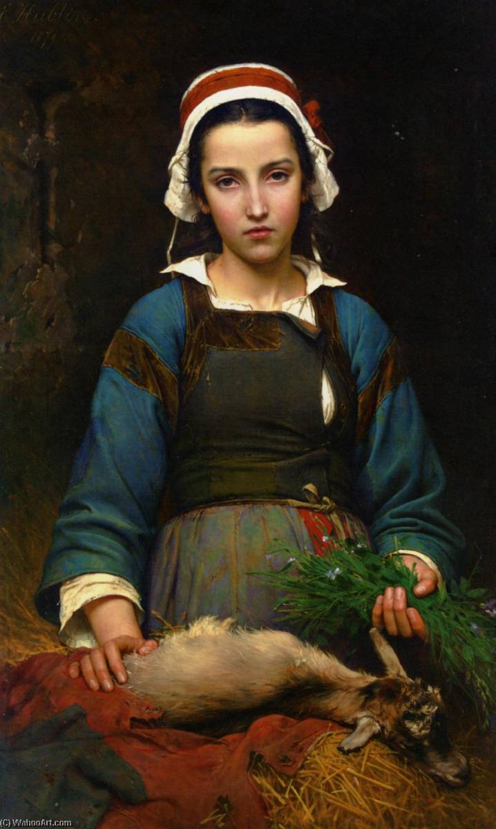 A Friend In Need — Emile Auguste Hublin