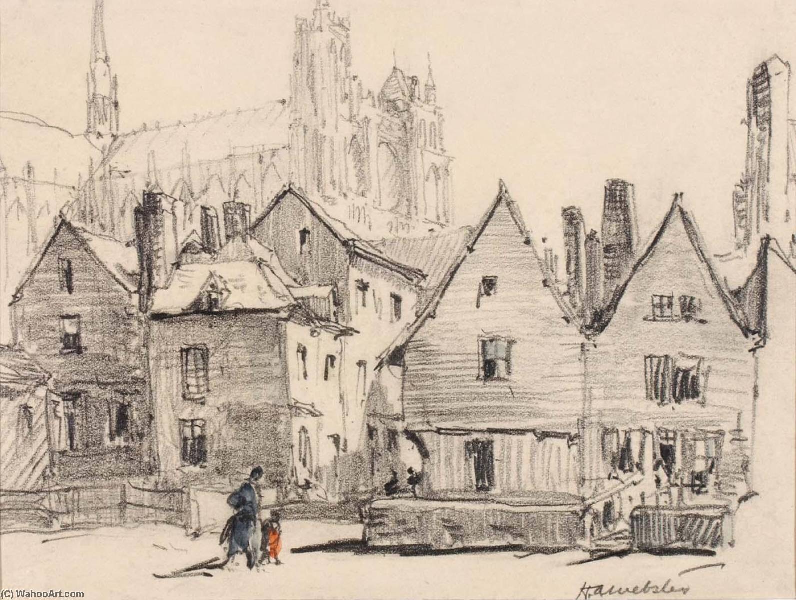 Amiens, The Cathedral — Herman Armour Webster