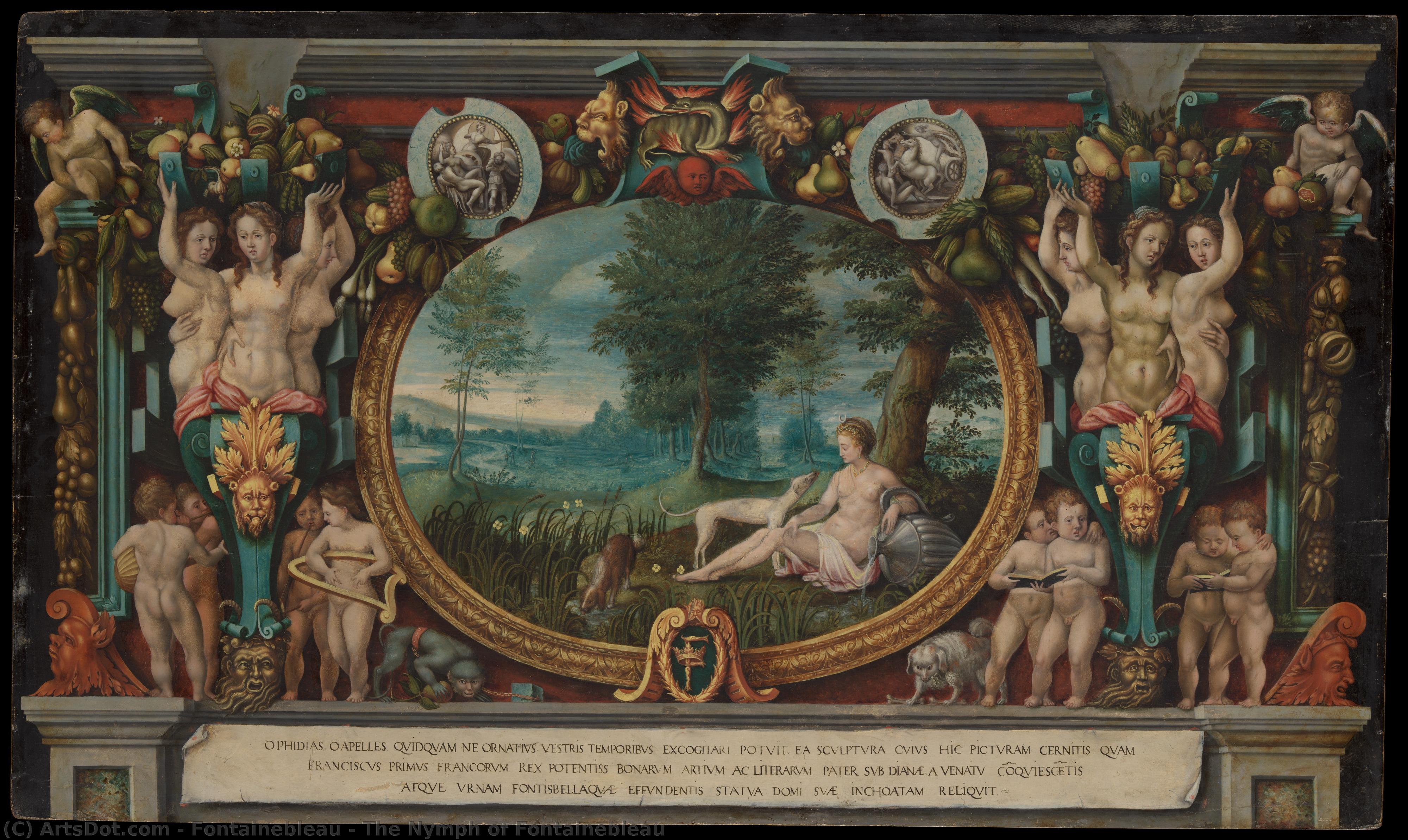 The Nymph Of Fontainebleau — French (fontainebleau) Painter