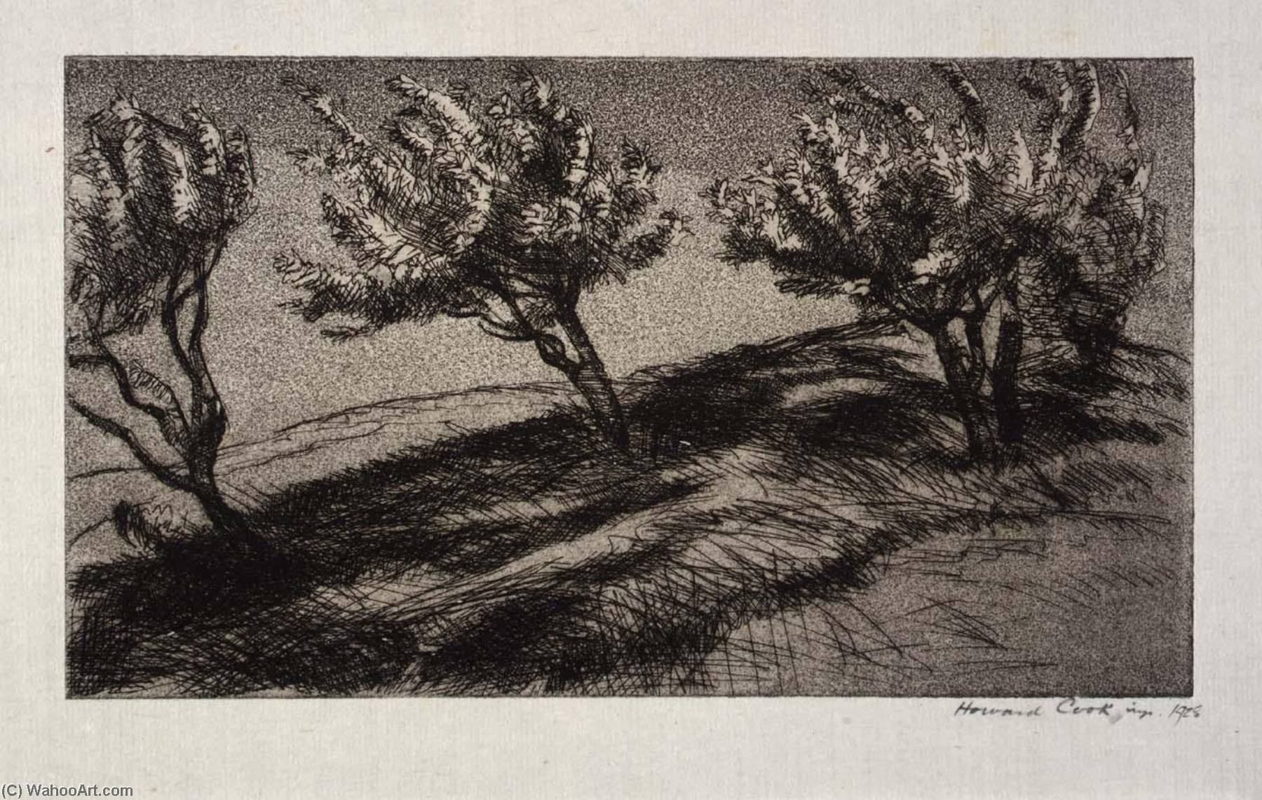 East Wind — Howard Cook
