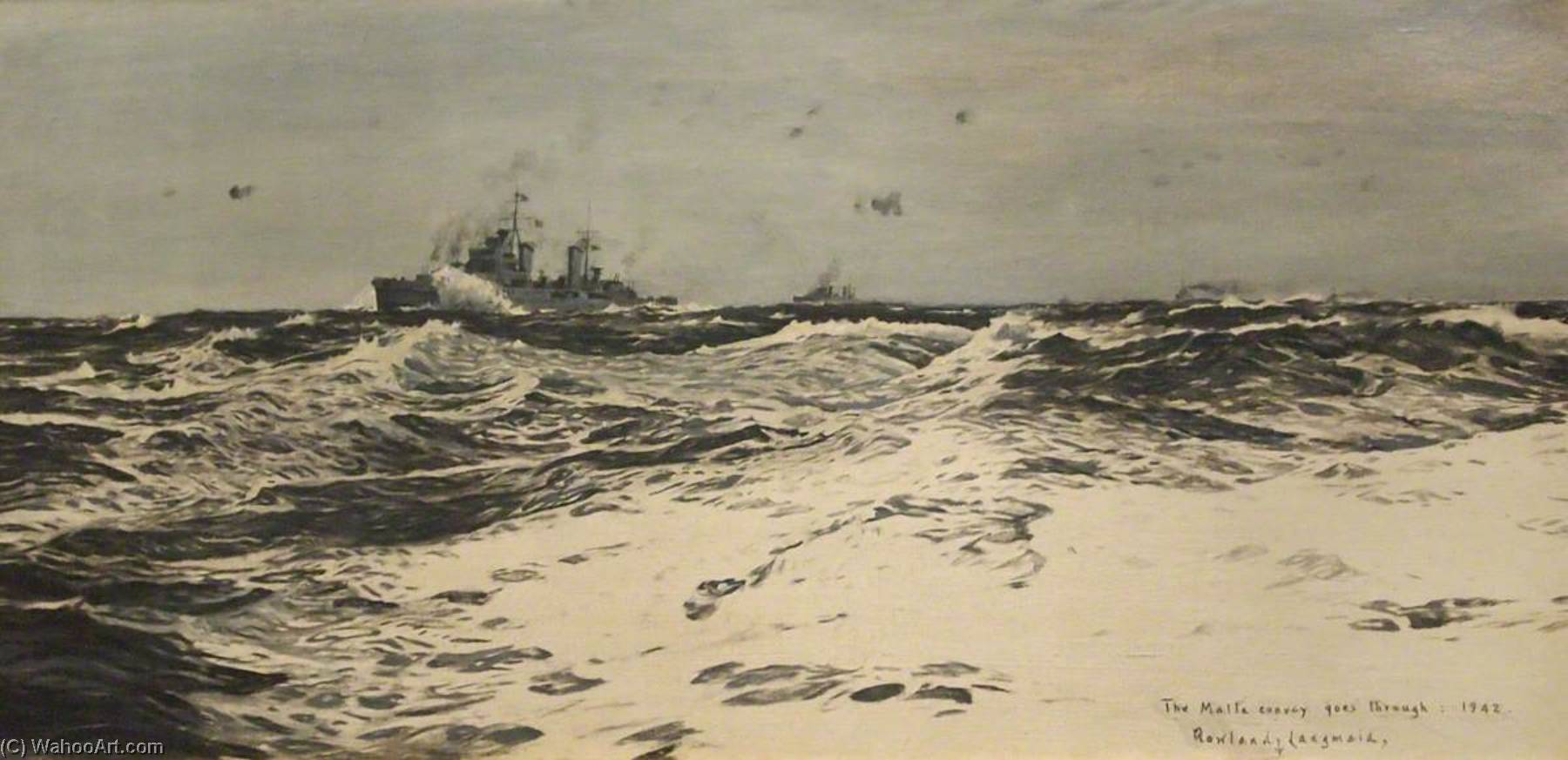 The Malta Convoy Goes Through — Rowland Langmaid