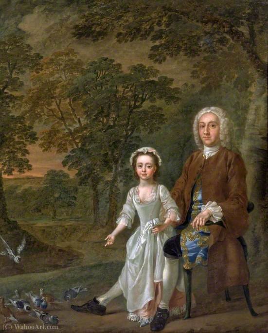 William Ellis ), And His Daughter Elizabeth — Francis Hayman