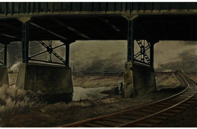 Under The Viaduct — Charles Burchfield