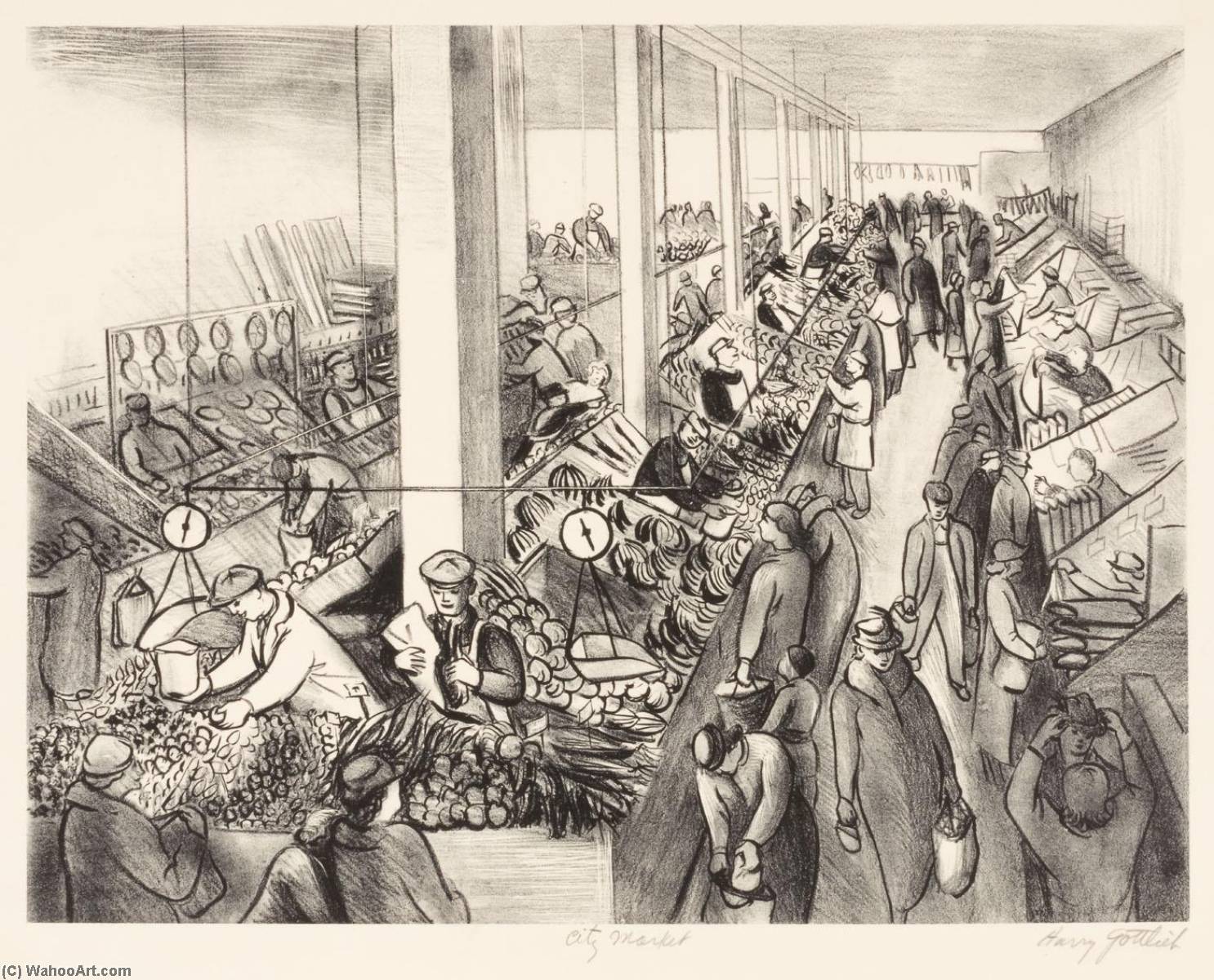 City Market — Harry Gottlieb