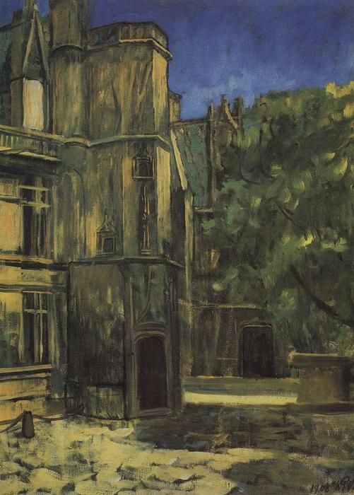 Type The Cluny Museum In Paris — Kuzma Petrov-vodkin