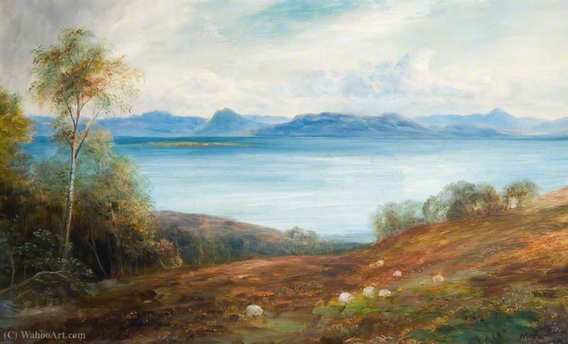 Broadford From The Mainland — John Macwhirter