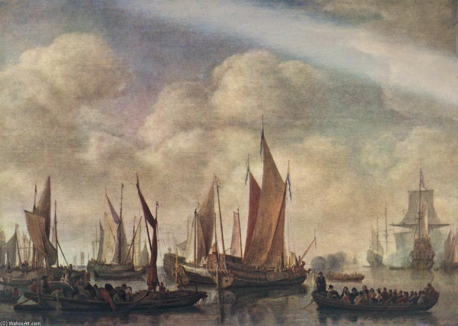 Visit Of Frederick Hendriks Ii To Dordrecht In 1646 — Simon Jacobsz De Vlieger