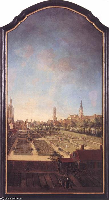 Garden Of The Willaeys-vleys Family At Groeninge, Bruges — Jan Antoon Garemijn