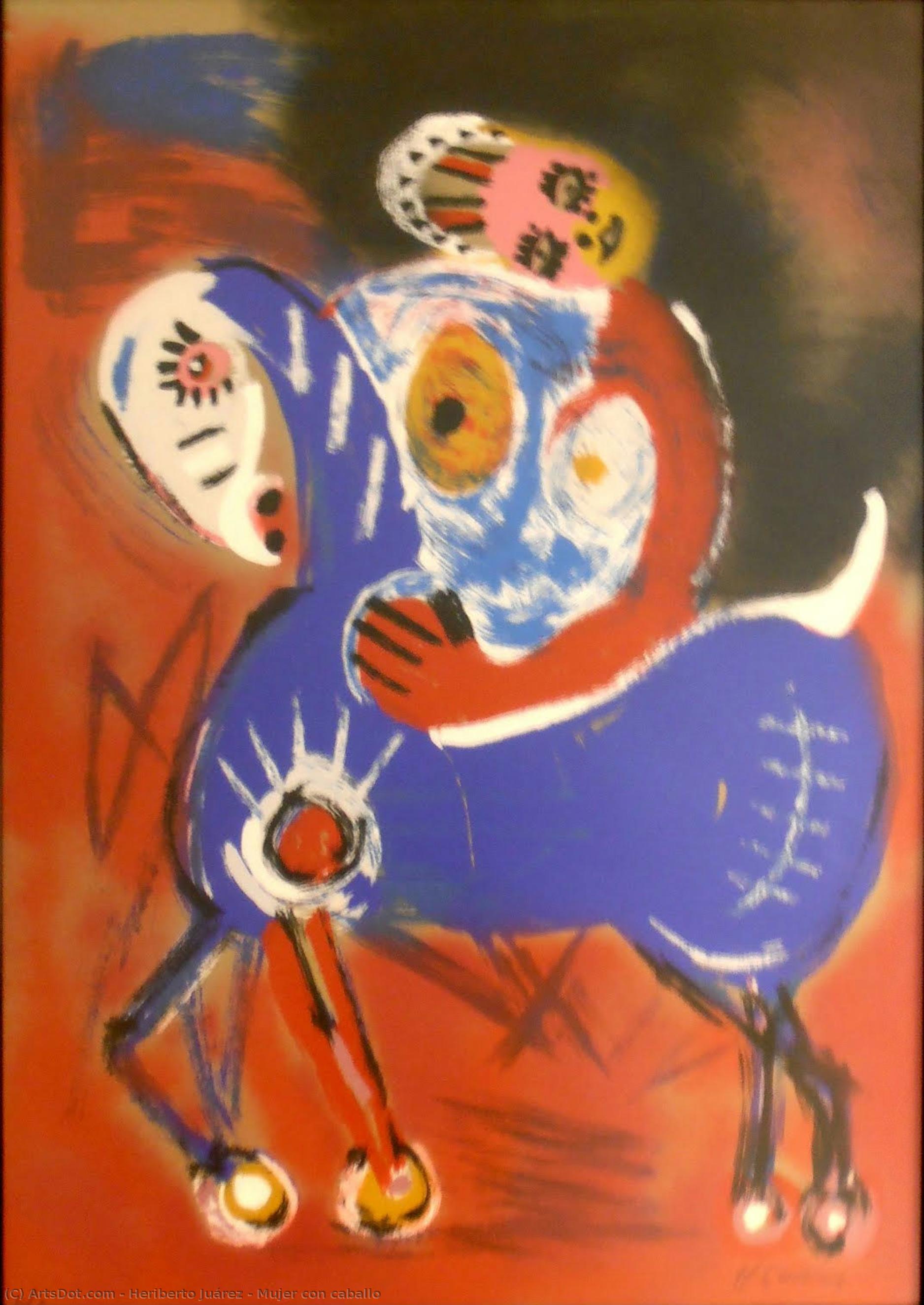 Mujer Con Caballo — Хериберто Хуарес