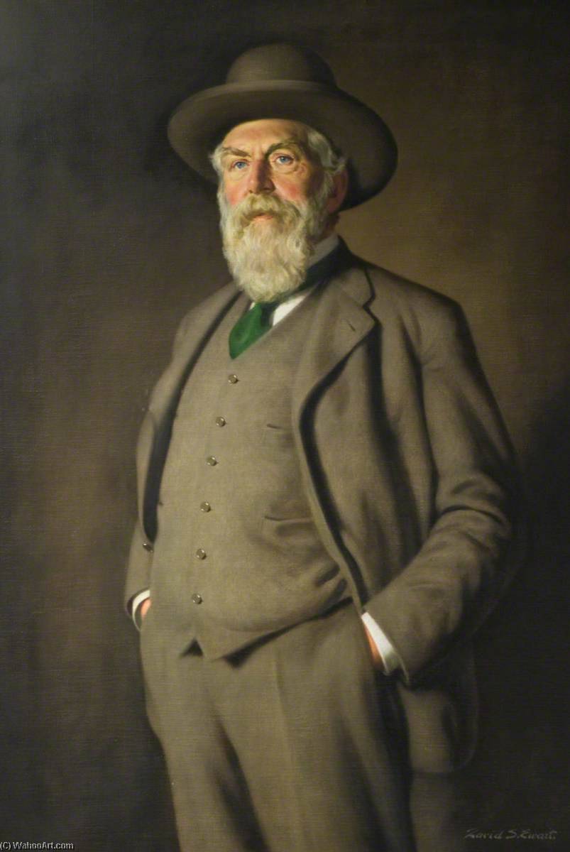 Professor Sir D'arcy Wentworth Thompson (1860–1948) (after A 1938 Original) — David Shanks Ewart