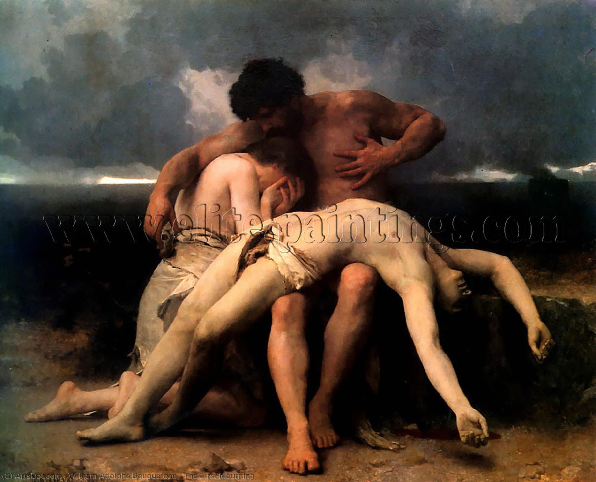 The First Mourning — Вильям-адольф Бугеро