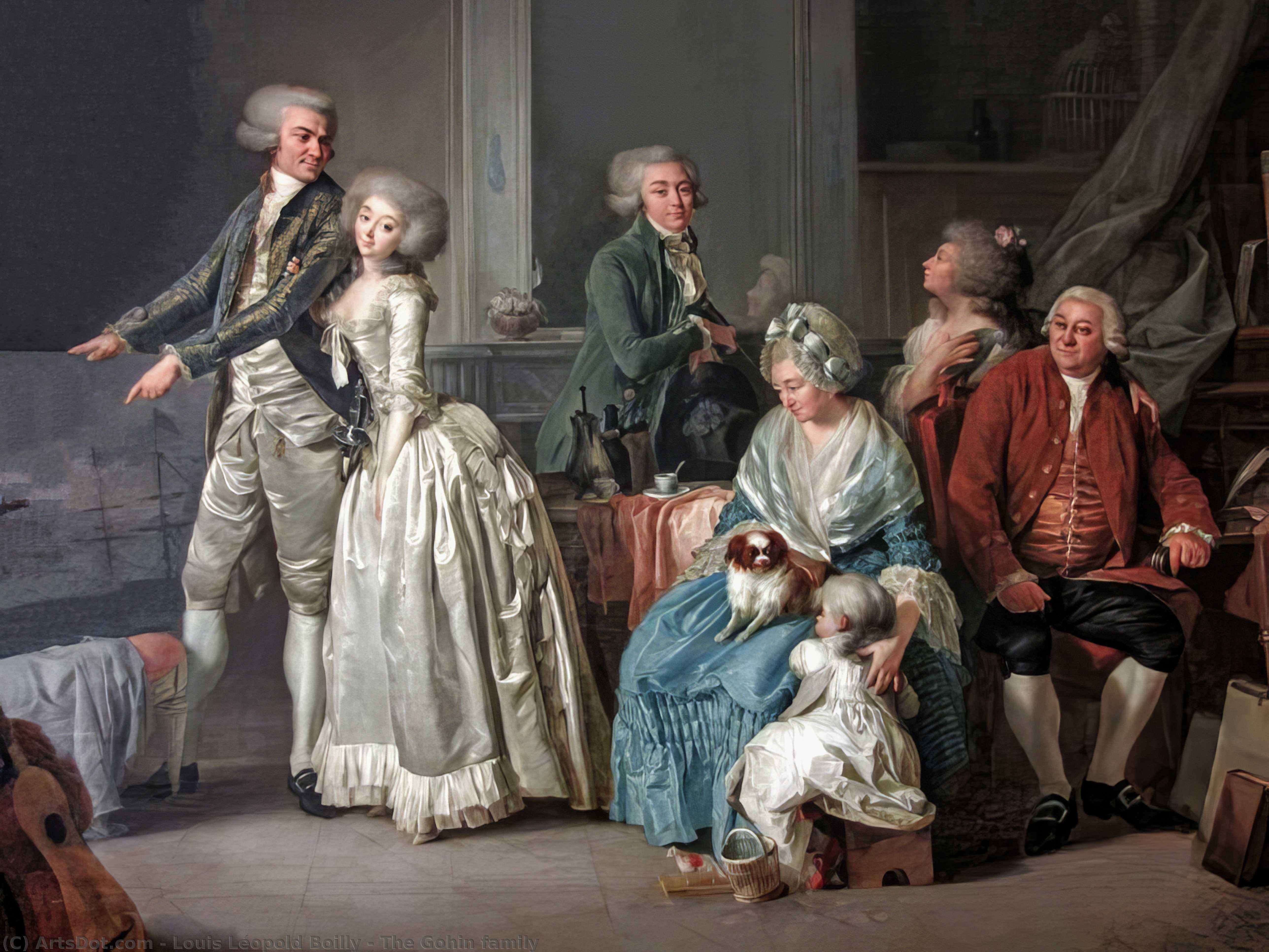The Gohin Family — Louis Léopold Boilly
