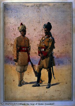 Oldiers Of The Queen's Own Corps Of Guides — Alfred Crowdy Lovett