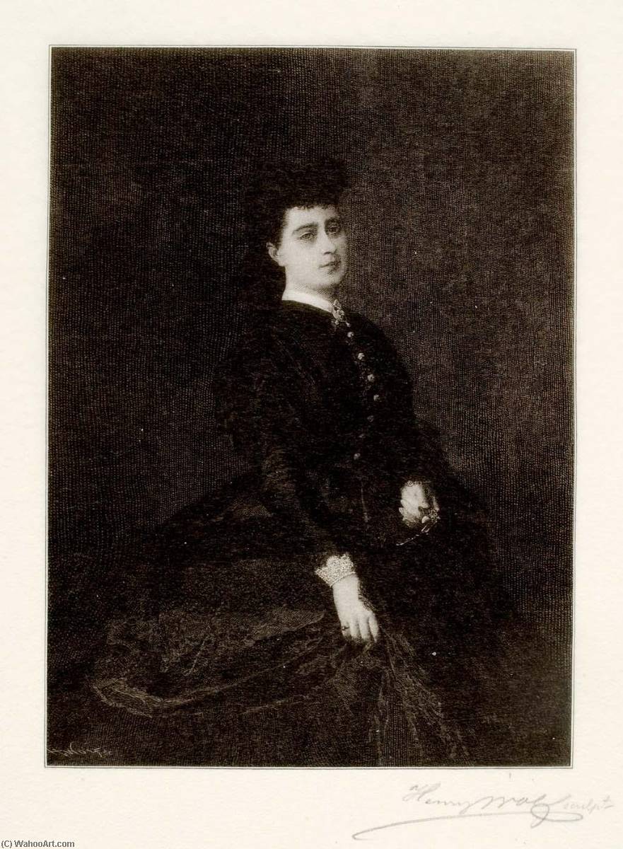 Portrait Of A Spanish Lady — Henry Wolf