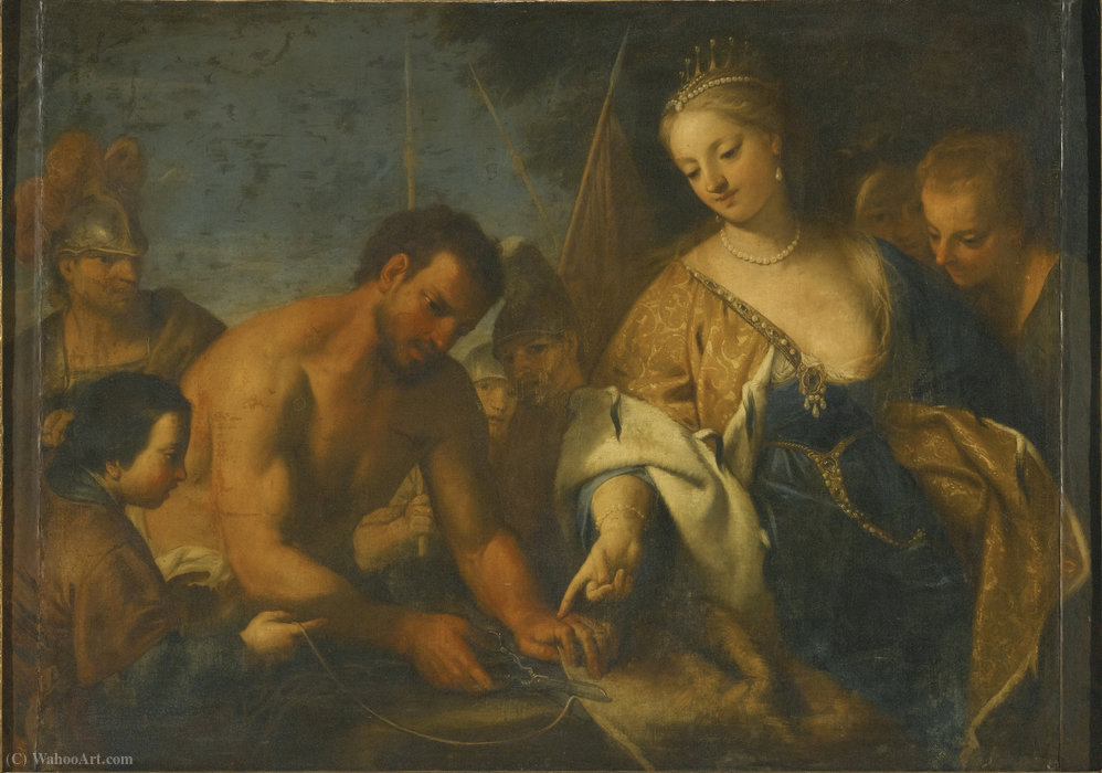 Dido And The Bull's Hide — Gregorio Lazzarini