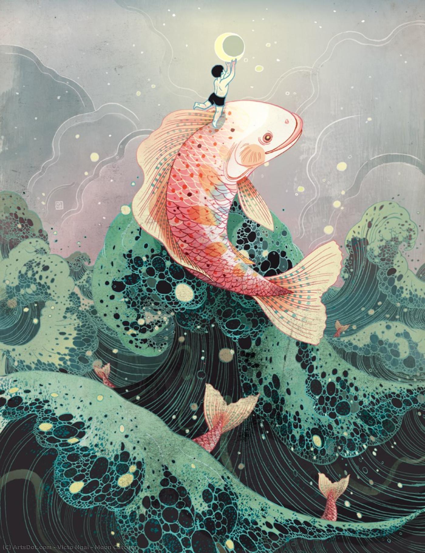 Moon Catcher — Victo Ngai