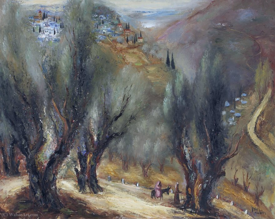 Road To Galilee — Reuven Rubin