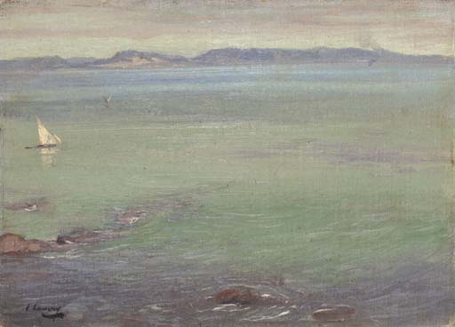Coastal Scene - Study For A Calm Day — Sir John Lavery