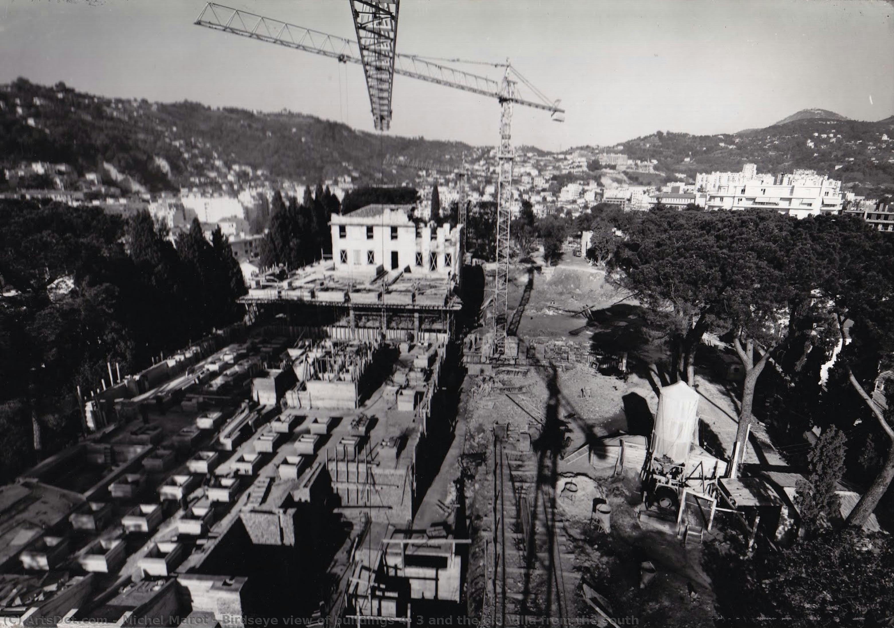 Birdseye View Of Buildings 4, 3 And The Old Villa From The South — Mišel Maro