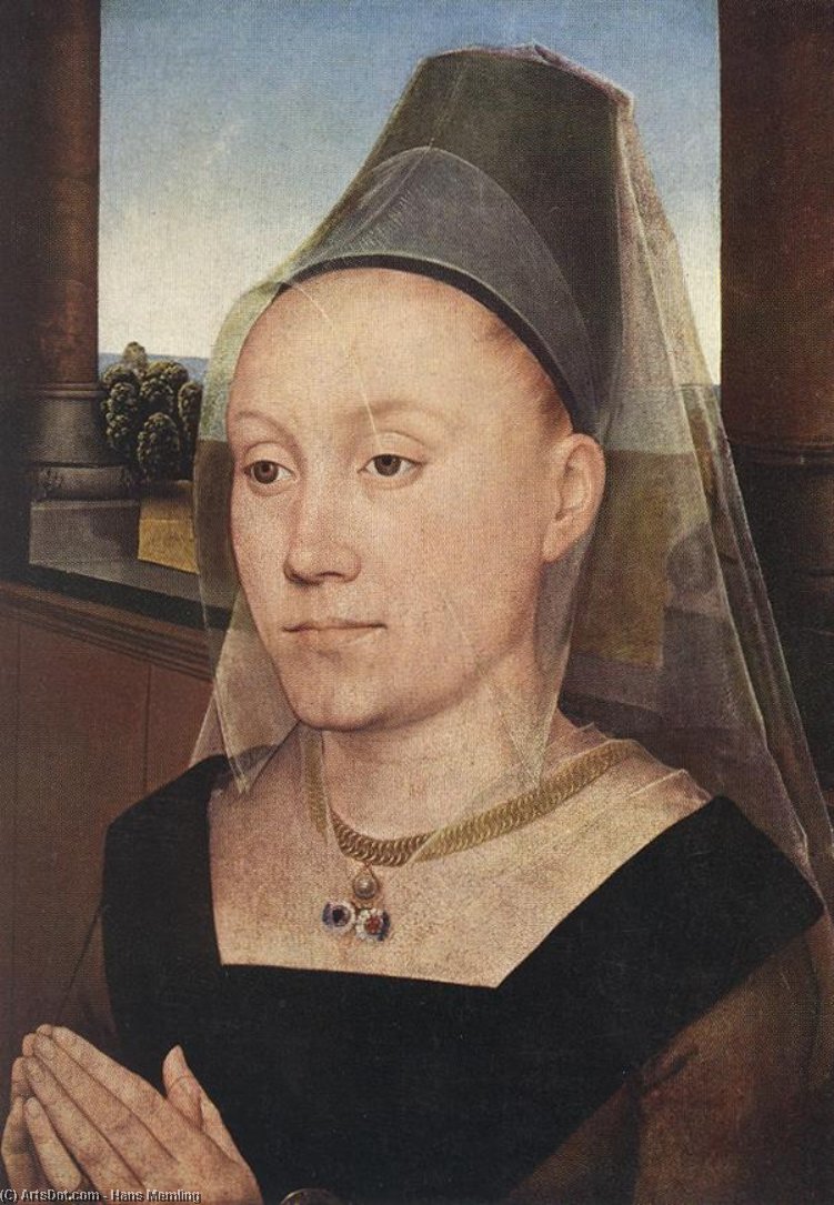 Portrait Of Barbara Van Vlaenderbergh — Memling, Hans