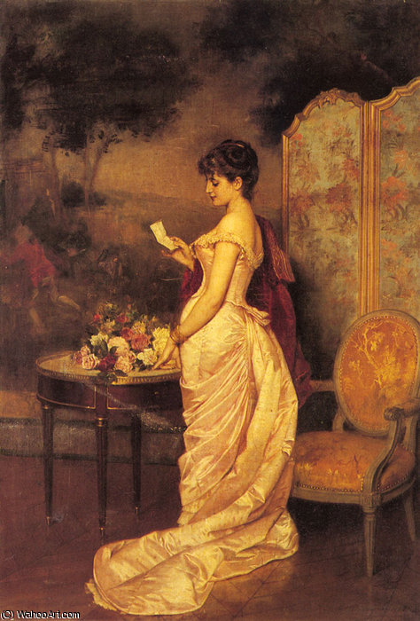 The Love Letter — Auguste Toulmouche