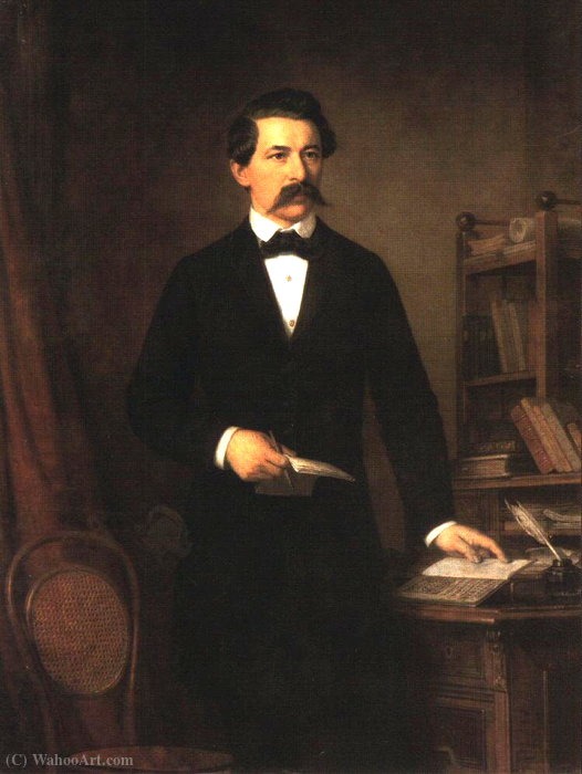 Portrait Of John Golden — Miklós Barabás