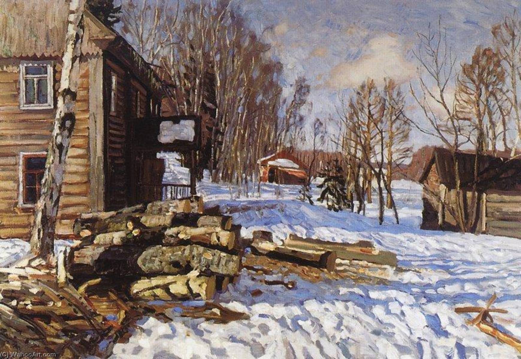 March — Stanislav Zhukovsky