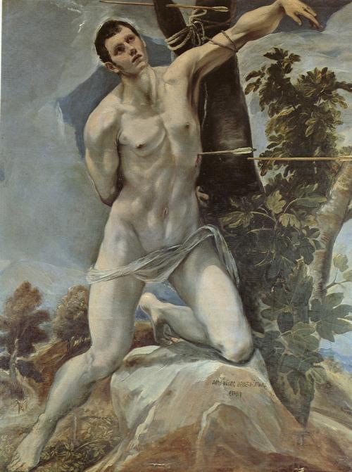 St. Sebastian — Эль Греко