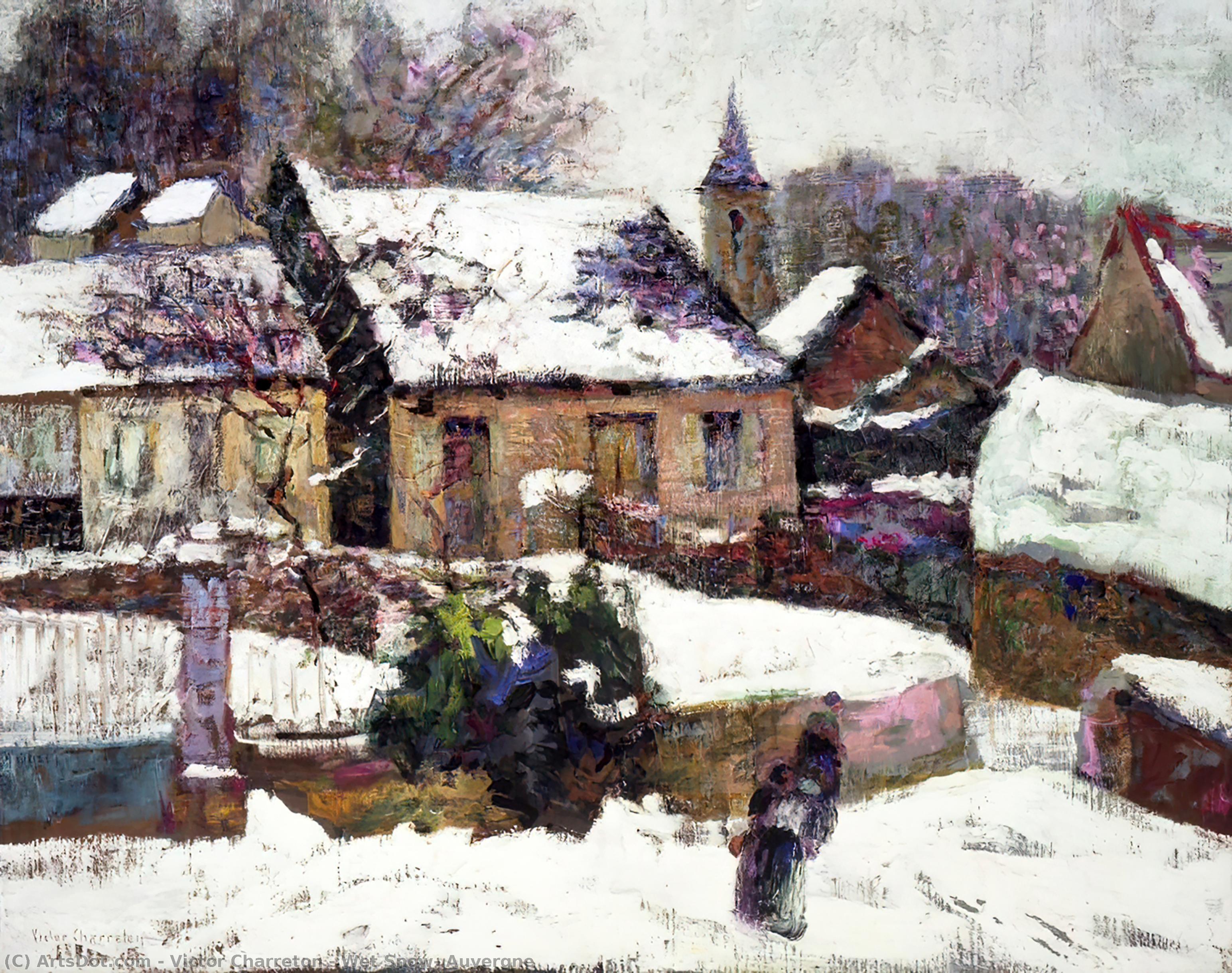 Wet Snow, Auvergne — Victor Charreton
