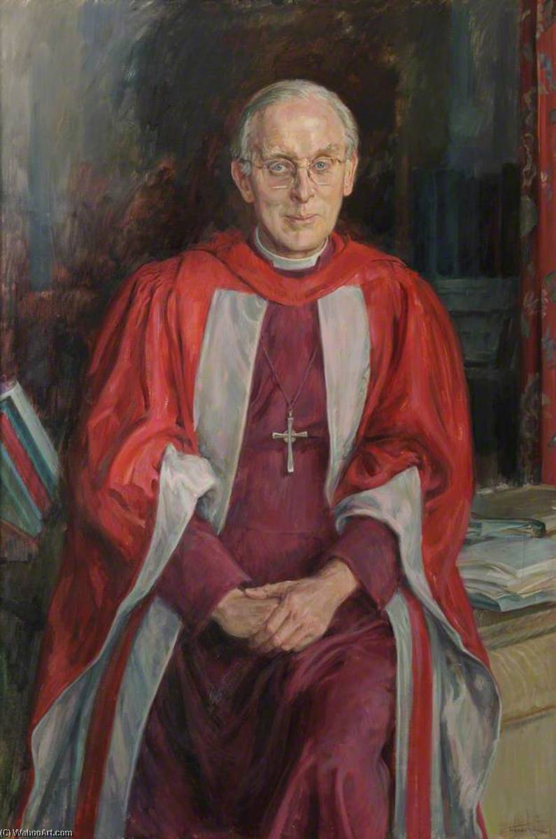 Frederick Donald Coggan (1909–2000), Baron Coggan, Archbishop Of Canterbury (1974–1980) — June Mendoza