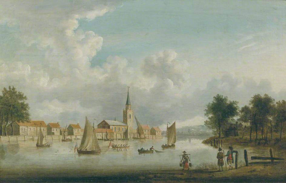The Thames At Battersea, London — Monamy Swaine