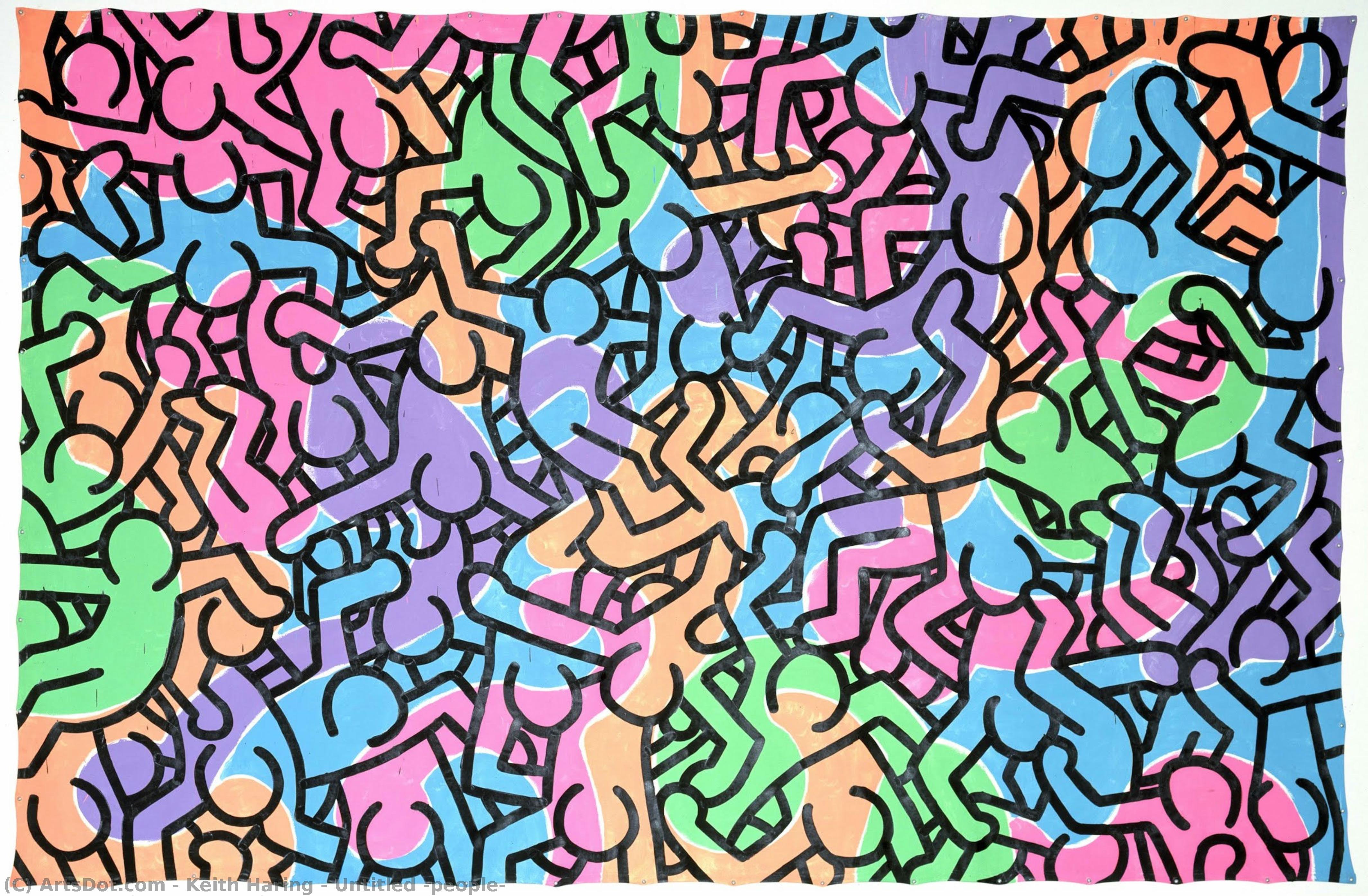 Untitled (people) — Кит Харринг